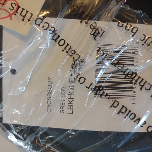 ๐บLUV BETSEY Leopard Kitty ๐บ 2 in 1 Bag (LBKHOLE) in Gray - Picture 10 of 11